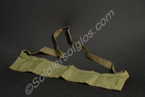 British Army bandolier for fifty rounds, spare amm