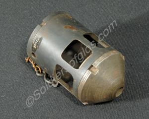 Muzzle booster for a .303 Vickers machine gun. c.