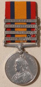 Queen's South Africa Medal with clasps for Cape Co