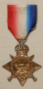 1914-1915 Star. Awarded to 13957 Sergeant Philip E