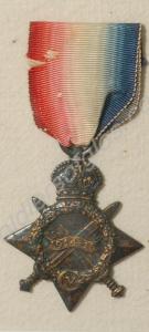 1914-1915 Star. Awarded to 2770 Private E.W. Smith
