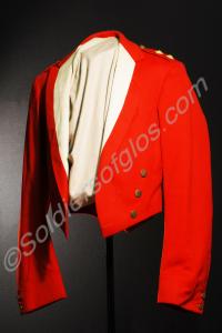 Mess jacket with white facings and waistcoat and t