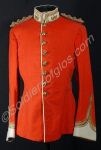 Captain's scarlet tunic.