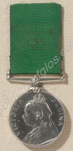 Volunteer Long Service Medal. Awarded to Sergeant