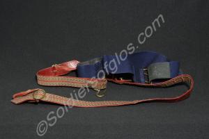 Ceremonial sword belt. Worn by Lieutenant-Colonel