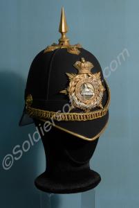 Home Service pattern helmet. Worn by Lieutenant-Co