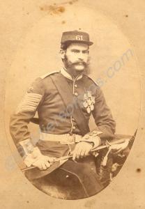 Regimental Sergeant Major H.G. Baker, D.C.M. 61st