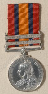 Queen's South Africa Medal with clasps for Cape Co