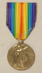 Allied Victory Medal. Awarded to 29245 Private Her