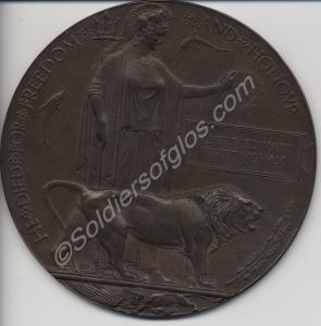 Bronze memorial plaque to 13404 Private Albert Edw