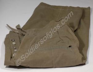 One pair of khaki drill trousers. With a large and