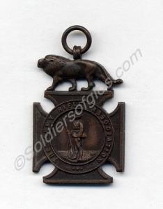 Army Rifle Association medal with inscription 'C.S