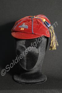 Regimental rugby cap. 1st Battalion, The Glouceste