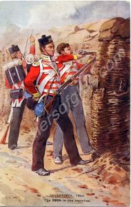 "Sevastopol 1854. The 28th in the trenches." 28th