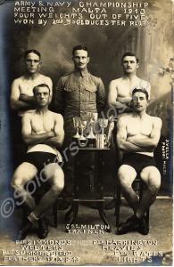 Army & Navy Boxing Championship Meeting. Malta, 19