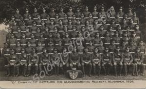 "D Company, 1st Battalion, The Gloucestershire Reg