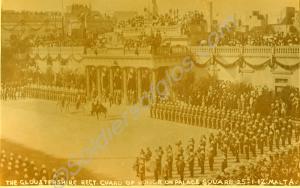 Guard of Honour awaiting the arrival of the King a