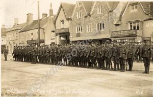 "7th Platoon, B Co, 12th Glos at Sodbury" 12th Bat