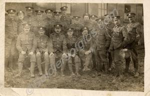 Group of Gloucestershire Regiment soldiers, c. 191