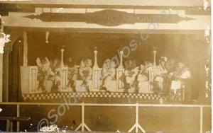 Concert party, at "The Graudenz Gaiety." Left to r