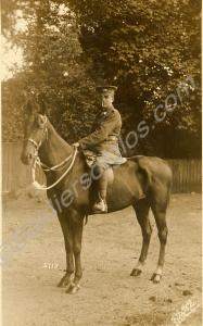 Soldier of the Gloucestershire Regiment, mounted o