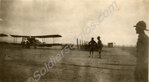 Guarding an airfield with Bristol F2B fighters. 1s