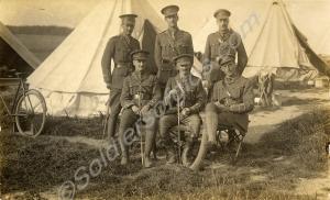 Officers of 13th Battalion, The Gloucestershire Re