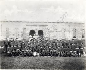 Group with Shield Trophy. Gloucestershire Regiment