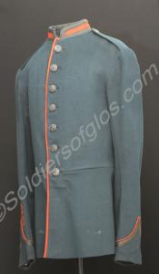 Private soldier's full dress green jacket. 2nd Vol