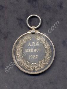 Silver medal from the Army Rifle Association, Meer