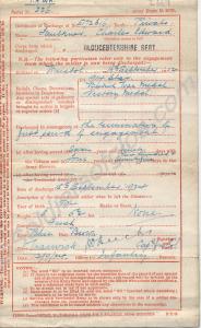 Discharge certificate of 9737/5172316 Private Char