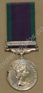 General Service Medal with clasp for Northern Irel