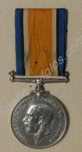 British War Medal. Awarded to 14275 Private Willia