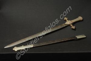 Dress sword of the 1st (City of Bristol) Volunteer