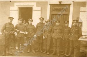 Battalion Headquarters staff of waiters, cooks and
