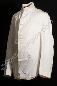 Two sets each of drill whites and mess whites. Bel