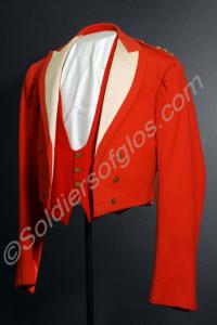 Mess dress. Including scarlet jacket with white co