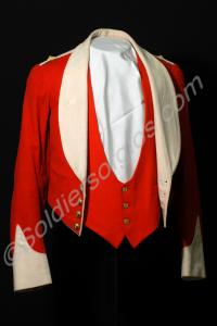Mess dress. Including scarlet jacket with white co