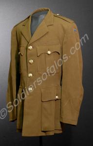 Two service dress jackets, as worn by the Gloucest