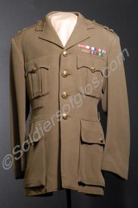 Lieutenant-Colonel's No. 2 service jacket with med