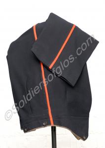 Pair of officer's blue trousers. Gloucestershire R