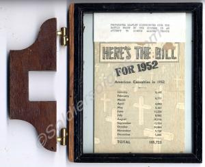 Propaganda leaflet entitled 'Here's the Bill for 1