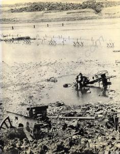 Gloster Crossing after the Battle. 1st Battalion,