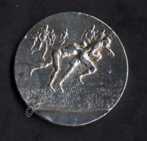 Army Rugby Cup Winner's Silver Medallion 1937-1938