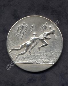 Army Rugby Cup Winner's Silver Medallion 1937-1938