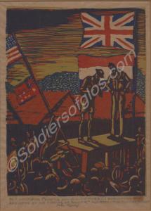 Watercolour. "R.S.M. Christopher, 9th Coast R.A. w