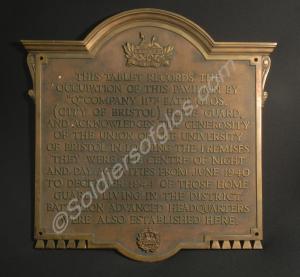 Bronze tablet decorated with the front and back ba