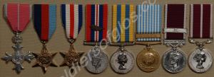 Group of eight medals; Member of The Most Excellen