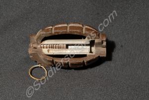Cutaway D/P 36 hand grenade.