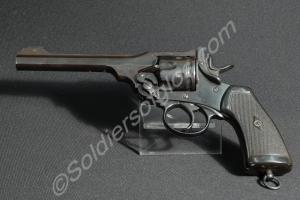 .45 Webley Mk VI revolver. Ser. no. 290940. Used b